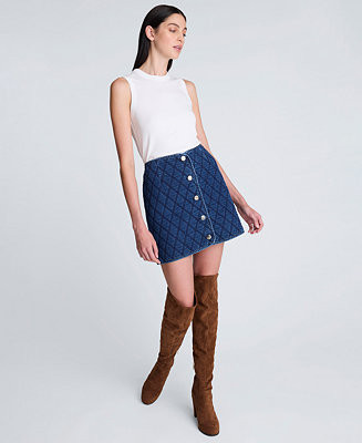 Kenneth Cole Women's Quilted Pencil Mini Skirt - Macy's | Macy's