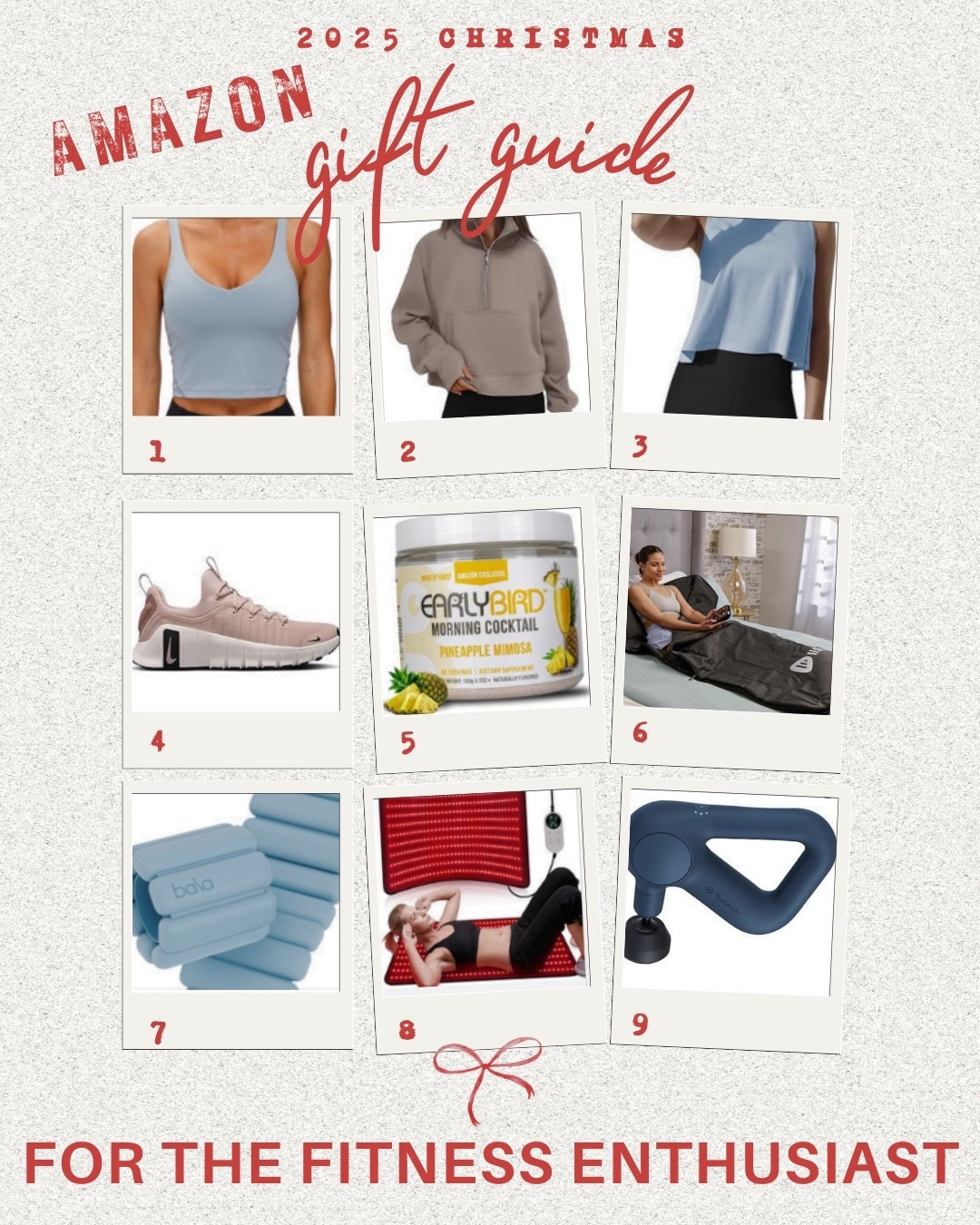 These Amazon finds are ideal for anyone who loves FitNut in your life! From working out to recovery, these are great choices to level up your gifting AND their workouts!

#LTKGiftGuide