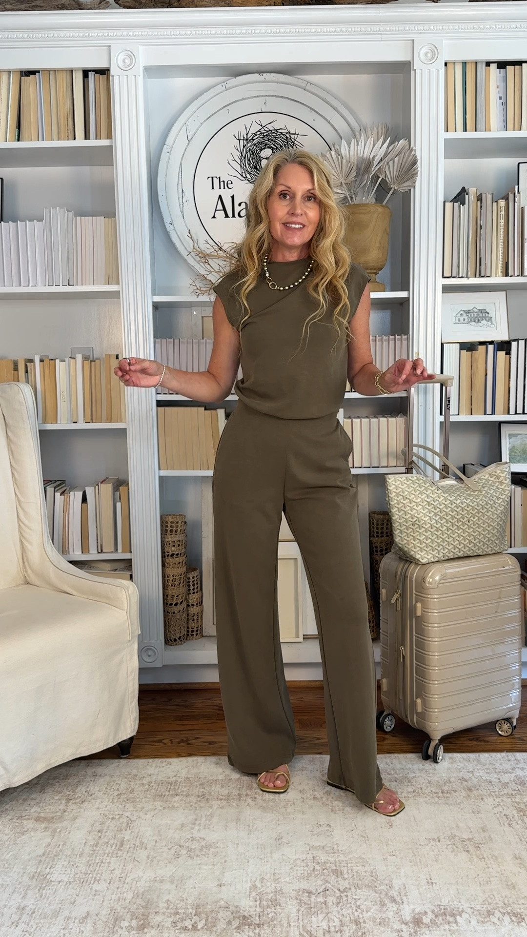 From a pilot’s wife who’s lived out of a carry-on more times than I can count ✈️🤍 this jumpsuit is the perfect travel outfits.
Perfect for flights, weekend getaways, European travel, cruises, and everyday elevated casual style.
*wearing a small



#OGLmove #traveloutfits #airportstyle #airportoutfit #vacationstyle #summertravelstyle #neutralfashion #capsulewardrobe #classicstyle #midlifefashion #over50style #over40fashion #comfortablefashion #effortlessstyle #carryonstyle #travelcapsule #resortwear #elevatedcasual #minimalstyle #smartcasual #travelwardrobe #summerfashion #everydaystyle #chicstyle #neutraloutfits #womenover50 #fashionover50 #timelessstyle #wrinklefreeclothing #vacationoutfits

#LTKKids #LTKWorkwear #LTKOver40