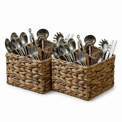 Garnen 2 Pack Kitchen Utensil Holder for Kitchen Counter & Party, Utensil Caddy For Parties, Flateware Silverware Organizer Cutlery Holder | Target