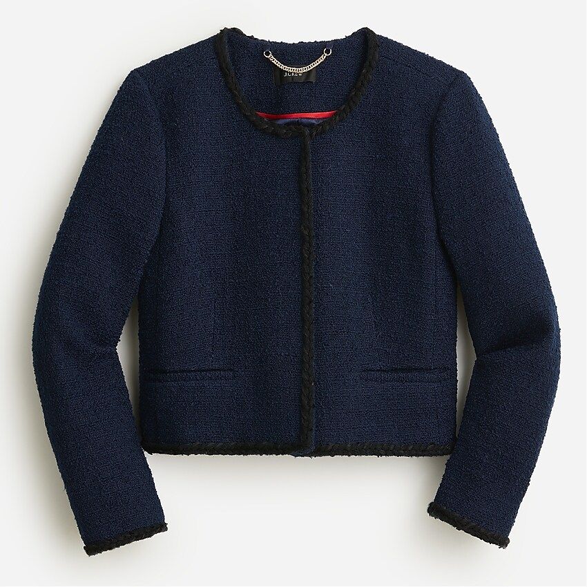 Louisa lady jacket in maritime tweed | J.Crew US