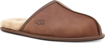 Genuine Shearling Scuff Slipper (Men) | Nordstrom