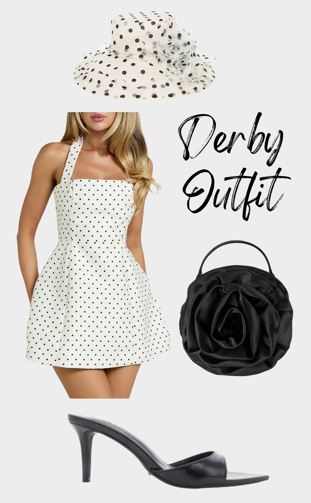 Horse derby outfit, polka dot dress, black heels, derby hat, derby outfit, derby outfit inspiration

#LTKSeasonal #LTKootd #LTKBeauty