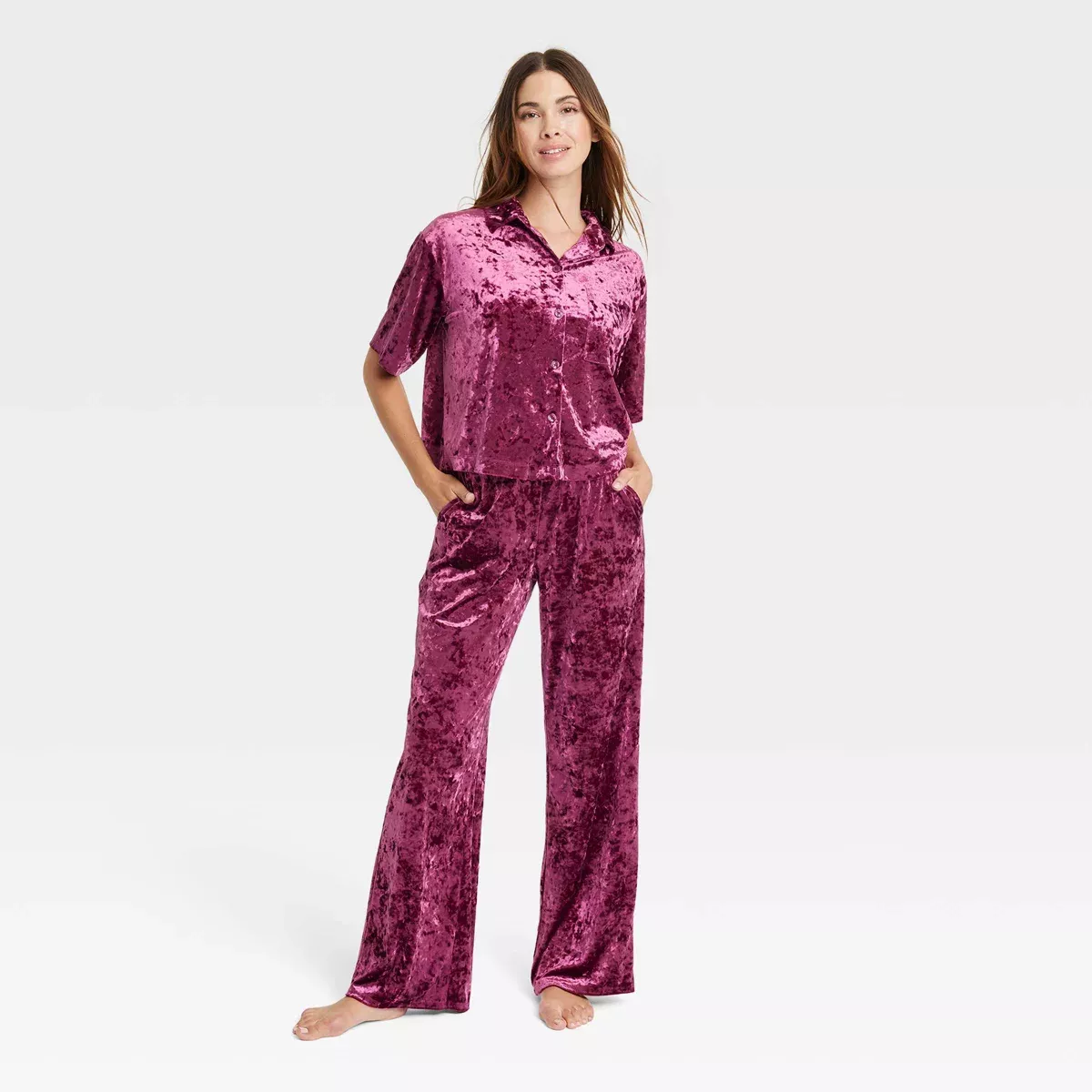 Women's Luxe Velour Pajama Set - … curated on LTK