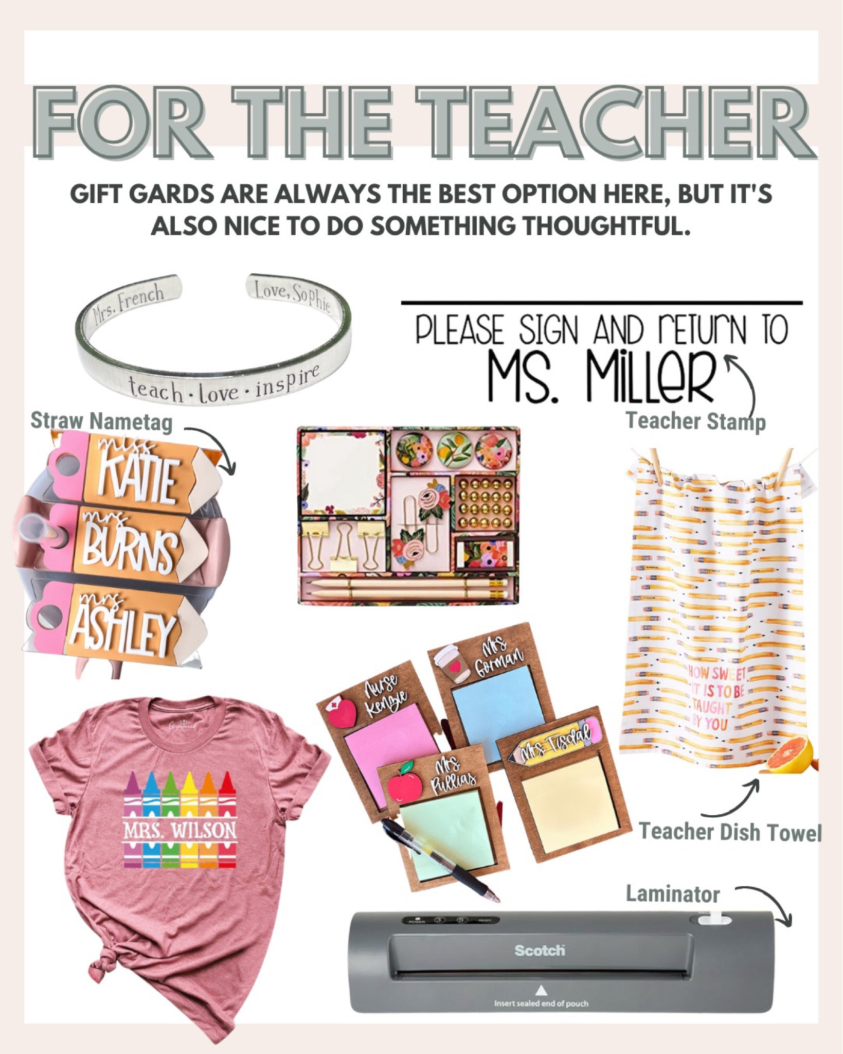 Gift ideas for the teacher. Gifts for teachers, gifts for kids teachers 

#LTKCyberWeek #LTKGiftGuide #LTKHoliday