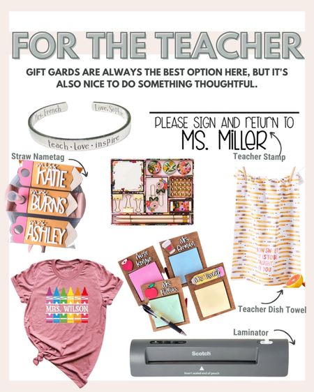 Gift ideas for the teacher. Gifts for teachers, gifts for kids teachers 

#LTKCyberWeek #LTKGiftGuide #LTKHoliday
