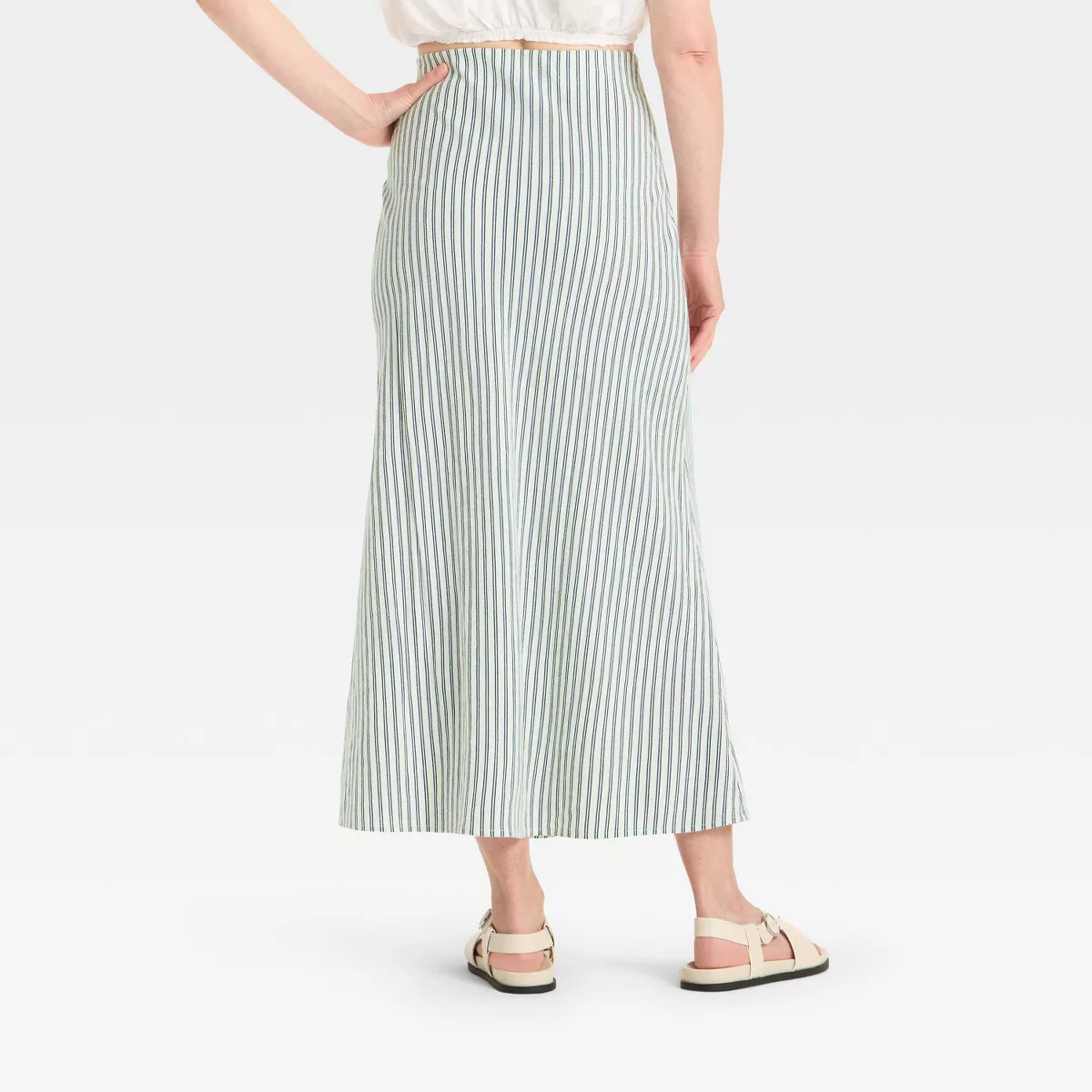 Women's Linen Blend Maxi Skirt - A New Day™ | Target