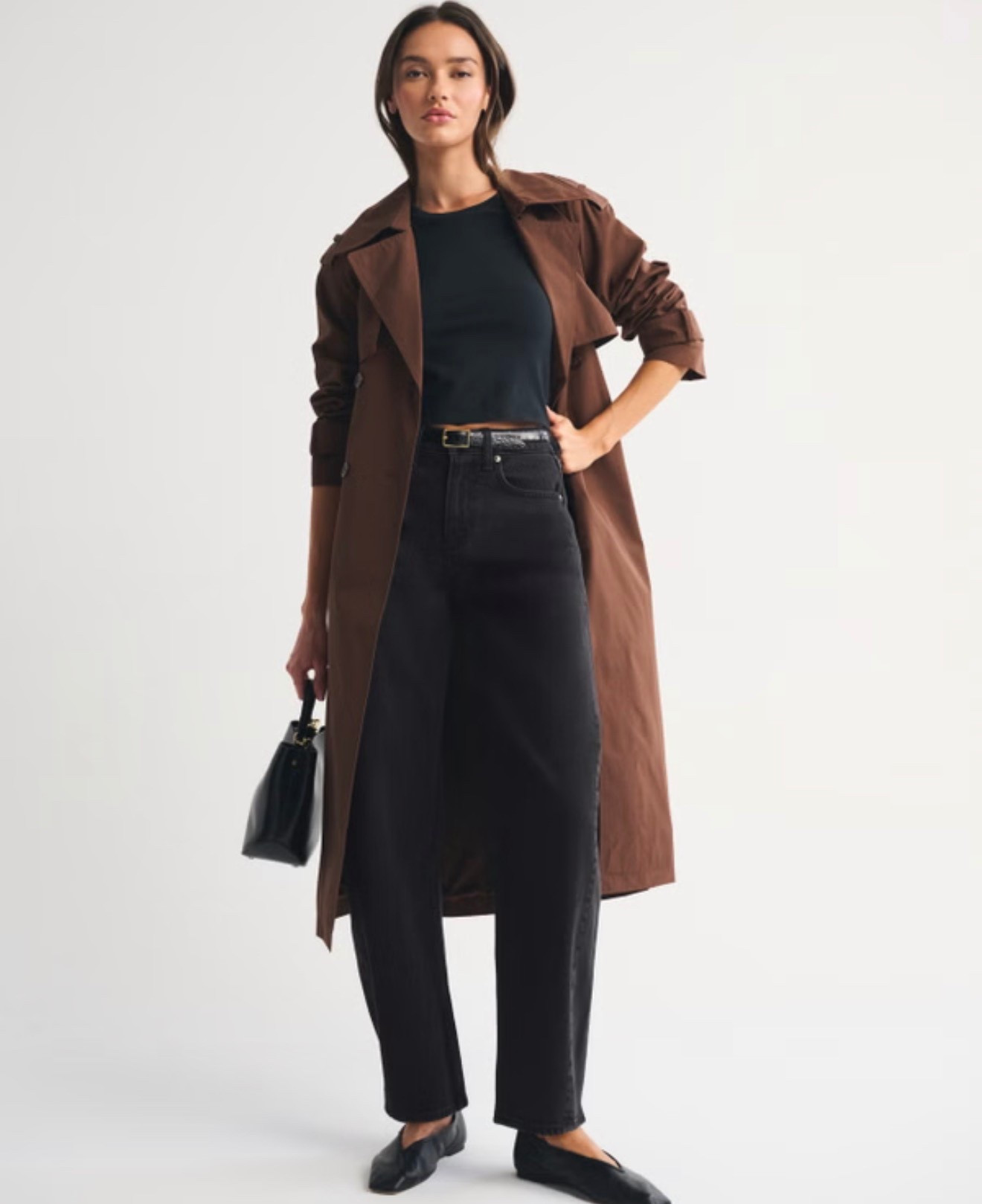 spring outfits 2026
High Rise Barrel Jean @abercrombie 

#spring #office #chic #outfit 

#LTKPetite #LTKOver40 #LTKSeasonal