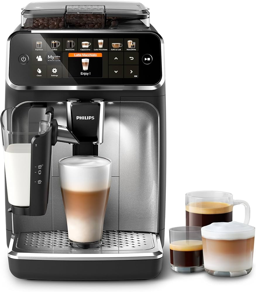 Philips 5400 Series Bean to Cup Coffee Machine – 12 Coffee Varieties, LatteGo Milk Frother, Fas... | Amazon (UK)
