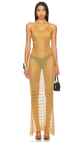 Athena Knit Dress in Ember | Revolve Clothing (Global)