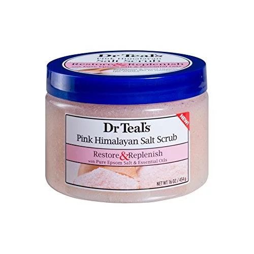 Dr Teal's Pink Himalayan Sea Salt Scrub, 16oz | Walmart (US)