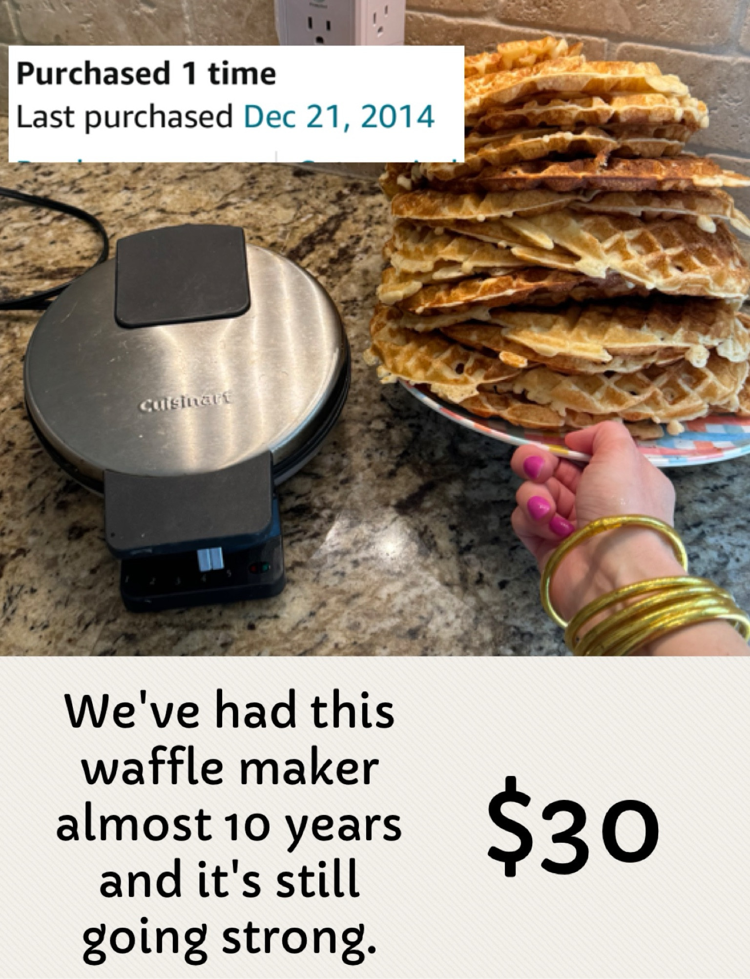 Full size waffle maker
Family breakfast
Breakfast for dinner
Mealtime
Family meal
House warming gift 
School breakfast 

#LTKBacktoSchool #LTKKids #LTKFamily