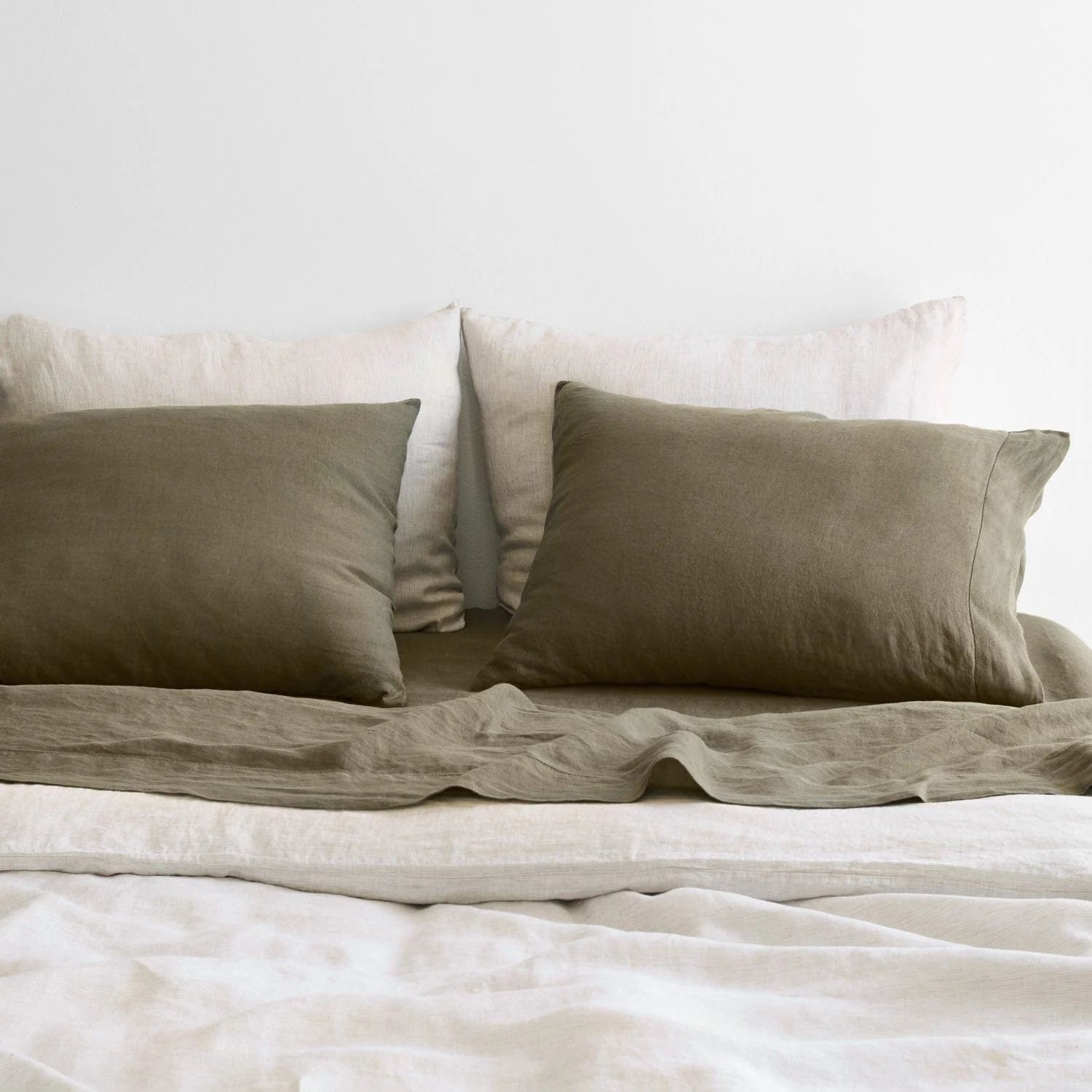 Stonewashed Linen Bed Bundle - Earth Series   – The Citizenry | The Citizenry