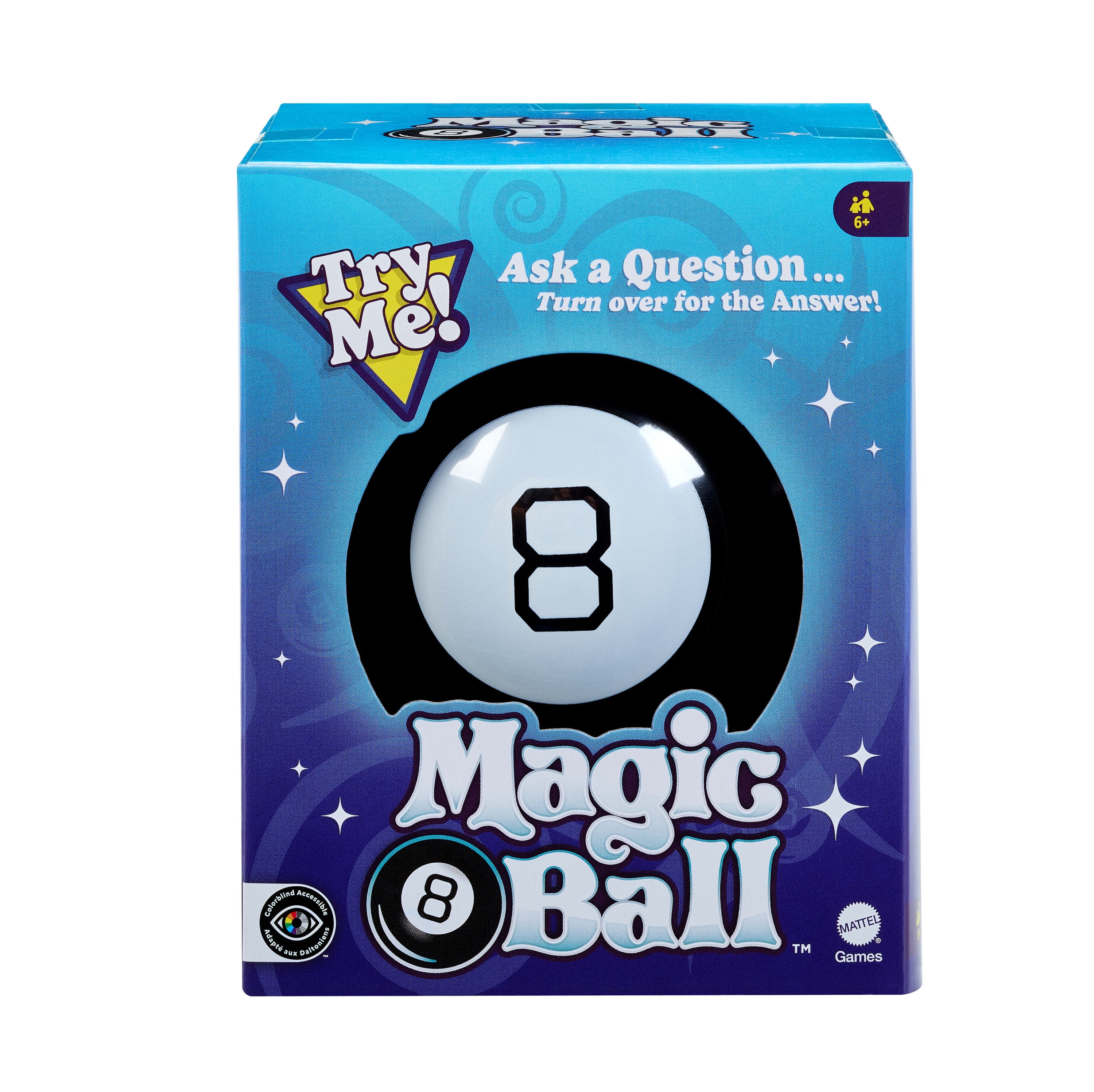 Magic 8 Ball Kids Toy, Novelty Fortune Teller Gag Gift, Ask a Question & Turn Over for Answer - W... | Walmart (US)