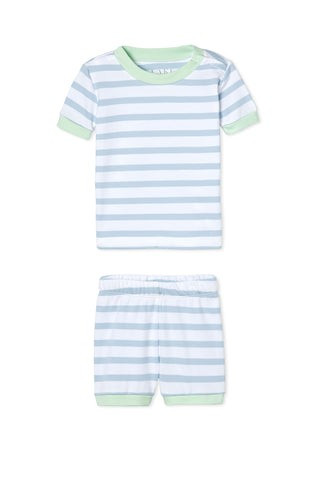 Baby Shorts Set in Saltwater | LAKE Pajamas