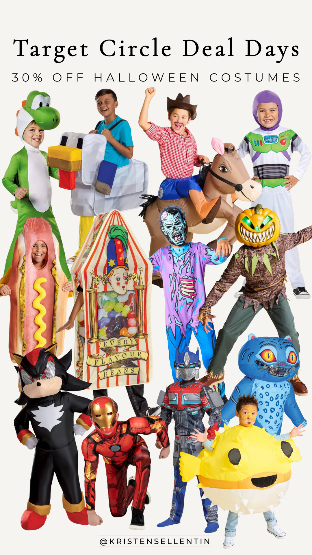 Target Circle Deal Days-30% off boys' Halloween costumes 

 #LTKSeasonal #LTKSaleAlert #LTKKids