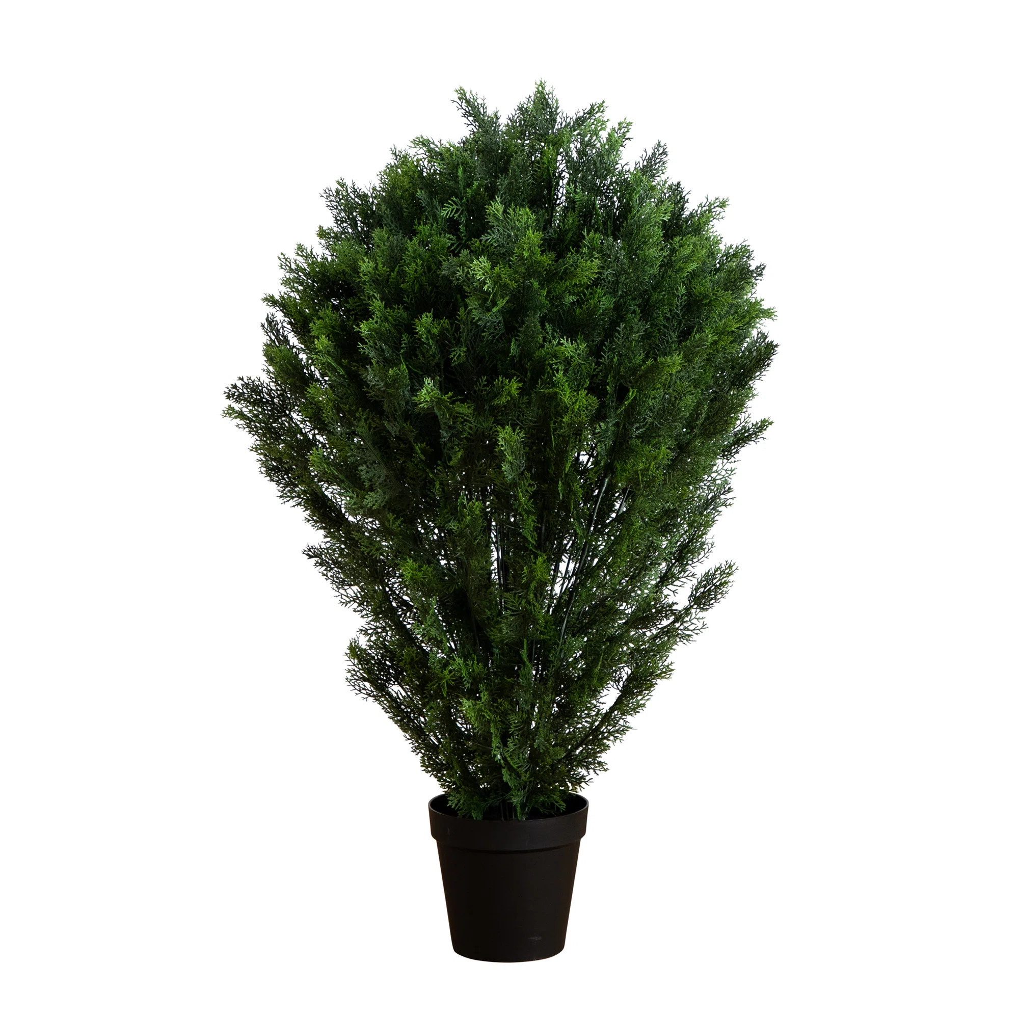 Artificial Cedar Bush UV Resistant (Indoor/Outdoor) | Wayfair North America