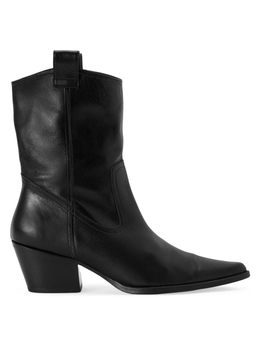 Staud June 40MM Leather Boots | Saks Fifth Avenue