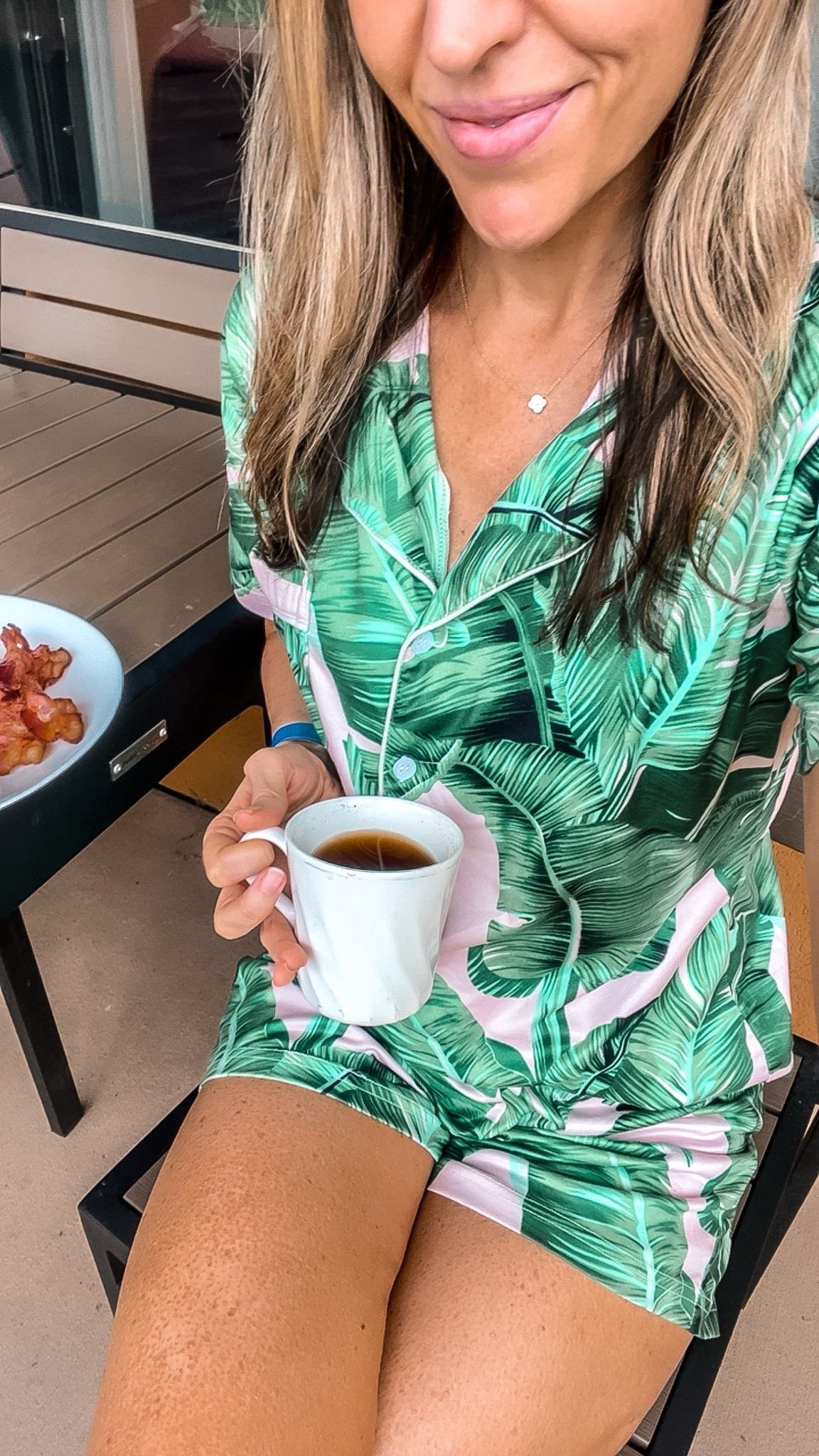 I just sleep better when I’m wearing a comfy pajama set! The material on this set is so soft! Wearing small

#LTKSaleAlert #LTKselfcare #LTKgrwm