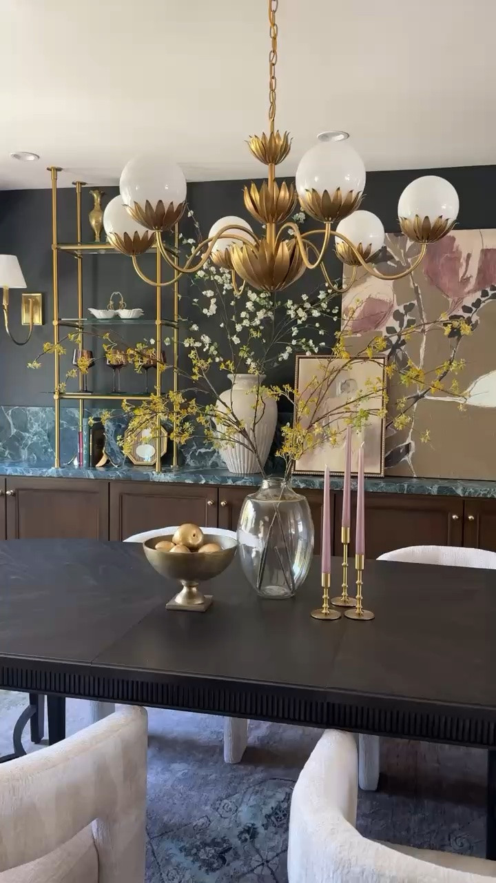 My fall dining room centerpiece! I used 2 stems here. 🕯️

#LTKHome #LTKSeasonal #LTKdayinmylife