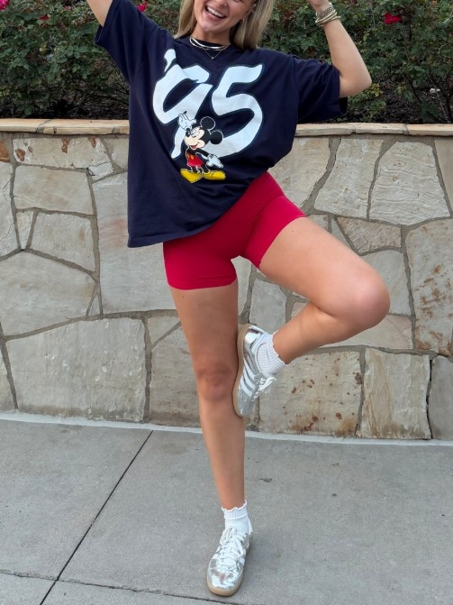 Vintage 1995 shirt & girl 🤣 Hollywood studios & animal kingdom Disney world outfit!! 

#LTKActive #LTKootd #LTKTall