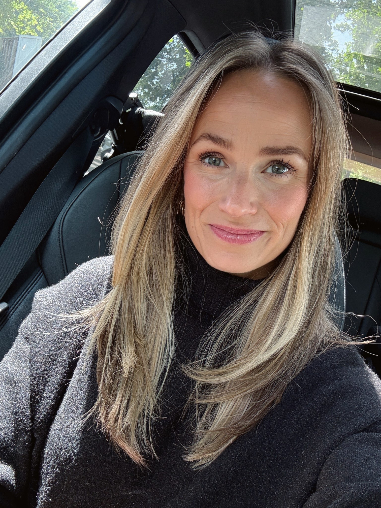 I survived taking pictures in a sweater dress and knee high boots in July in the South. And my hair and makeup survived 3 different outfits and 3 hours in 90° temps! 

#LTKOver40 #LTKBeauty