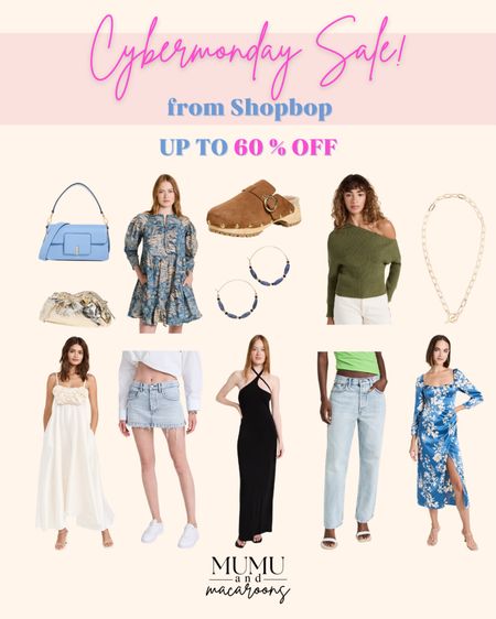 Up to 60% off outfits and accessories from Shopbop! 

#cybermondaysale #outfitinspo #giftsforher #outfitidea

#LTKsalealert #LTKCyberweek #LTKstyletip