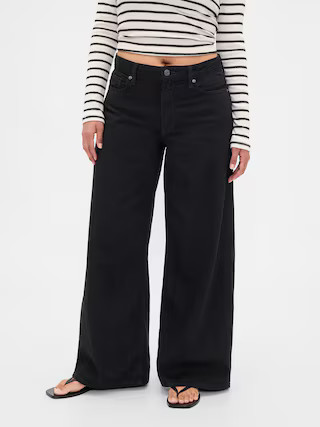 Curvy Mid Rise UltraSoft Baggy Jeans | Gap (US)