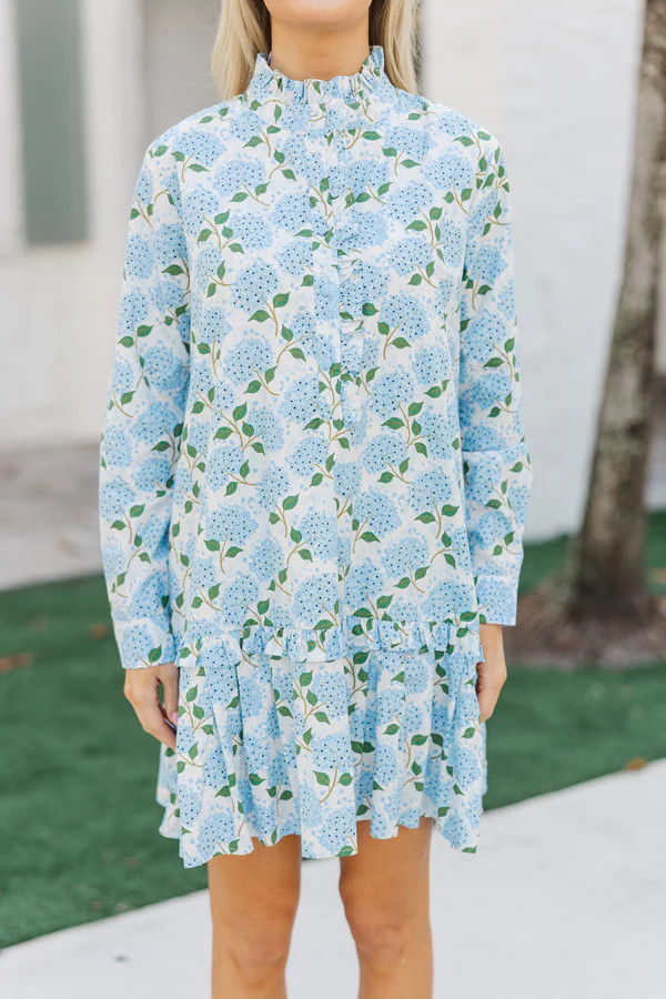 Series Of Dreams White Floral Dress | The Mint Julep Boutique