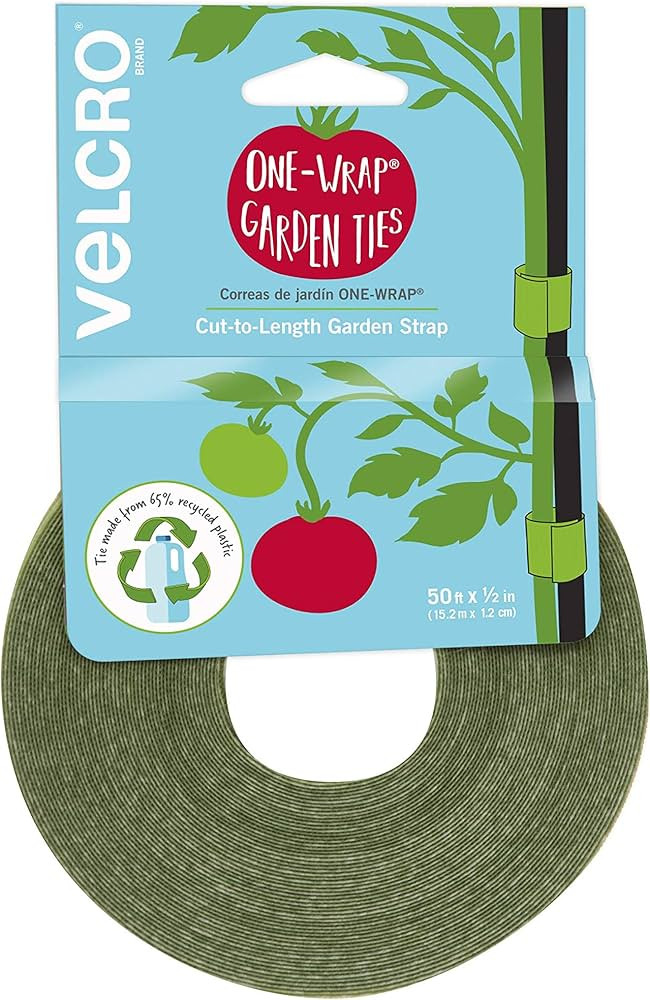 VELCRO Brand VEL-30071-USA ONE-WRAP Garden Ties | Plant Supports for Effective Growing | Strong G... | Amazon (US)