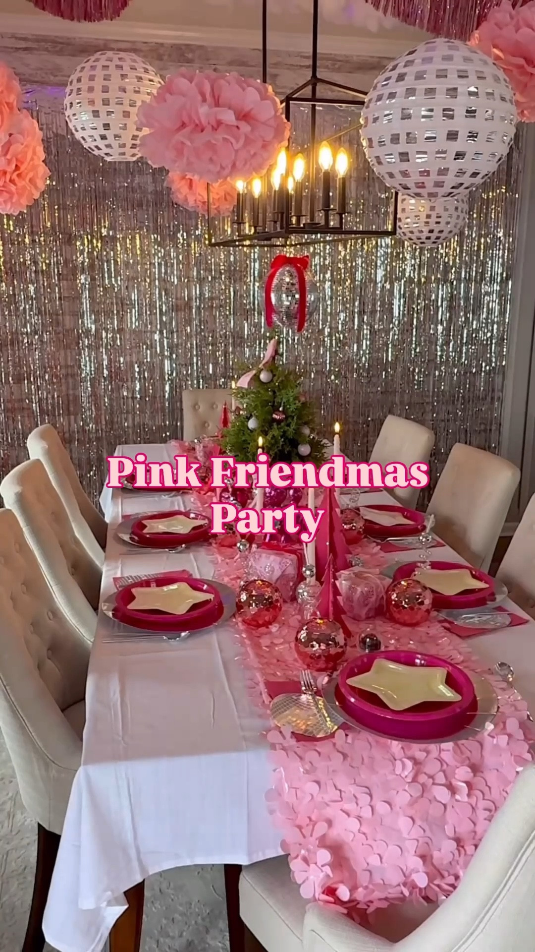 Pink Disco Friendmas Party!  A favorite things Christmas party for the girls 🩷🪩

#LTKSeasonal #LTKHoliday #LTKGiftGuide