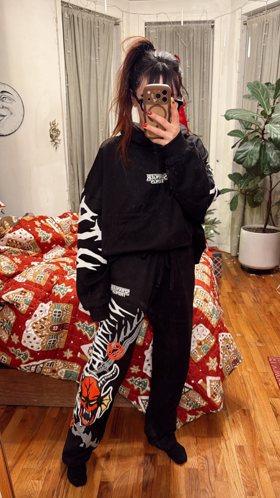 Linking this stranger things hellfire club hoodie and sweatpants set! I’m wearing a medium top and small bottoms. 

#LTKSeasonal #LTKFindsUnder50 #LTKGiftGuide