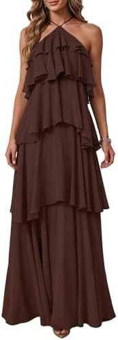 SOLY HUX Women's Wedding Guest Maxi Dress | Amazon (US)