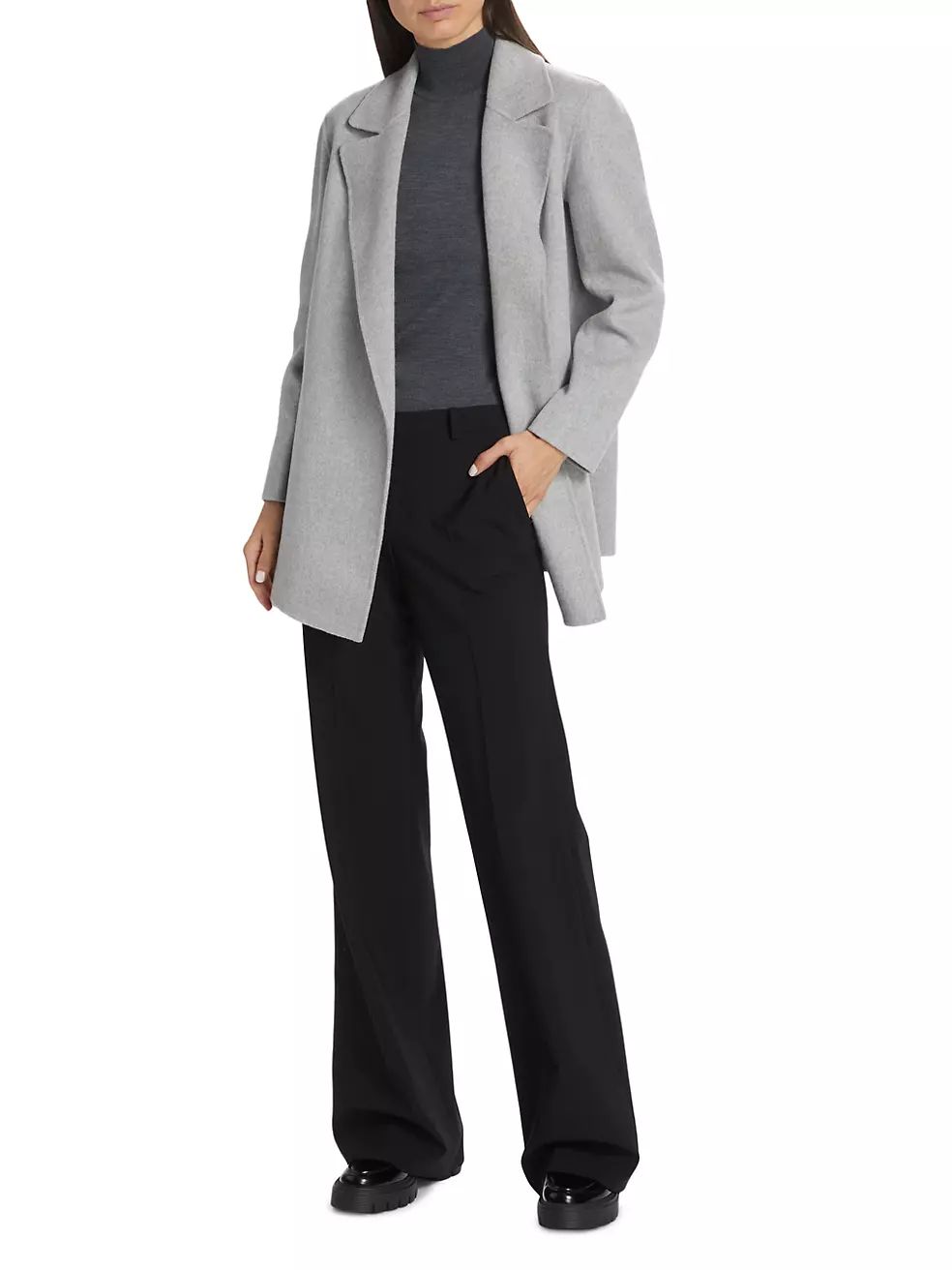 Clairene Wool-Cashmere Coat | Saks Fifth Avenue