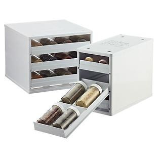 12-Bottle Mini SpiceStack White | The Container Store