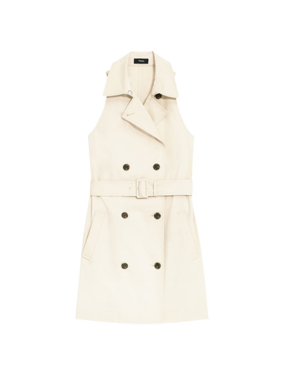 Trench Coat Minidress | Saks Fifth Avenue