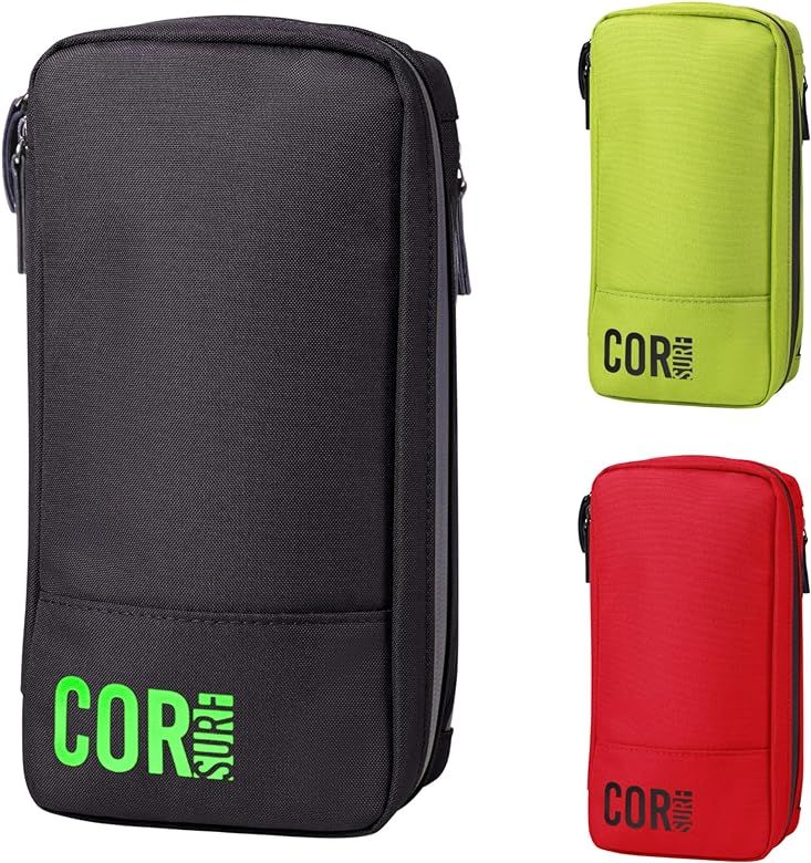 COR Surf Compact Toiletry Travel Bag Hanging, Premium Mens and Women Dopp Kit for Travel | Waterp... | Amazon (US)