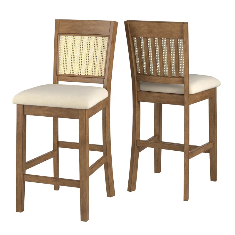 Pulukan 26.32" Short Stool (Set of 2) | Wayfair North America
