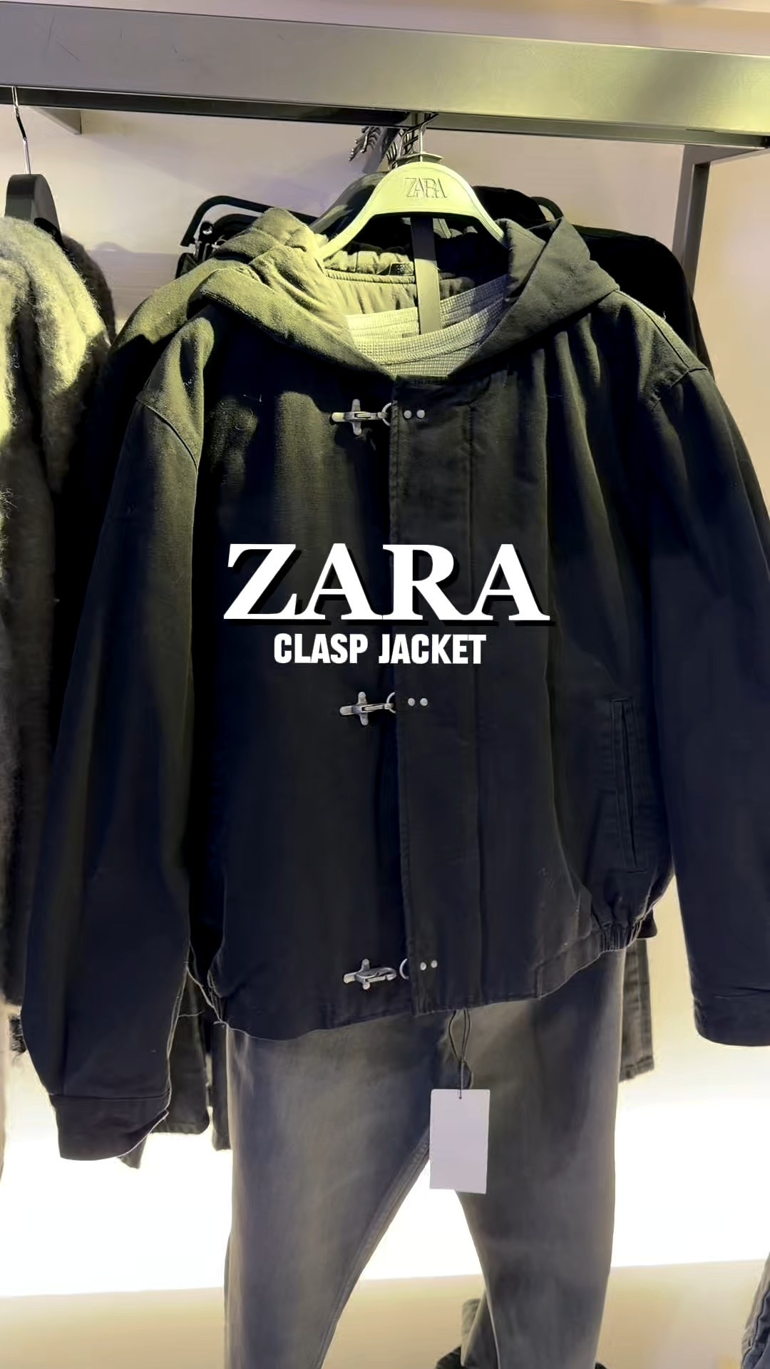 Zara clasp jacket - I’m wearing a large and I’m 5’11 

#LTKMens #LTKGiftGuide #LTKSeasonal
