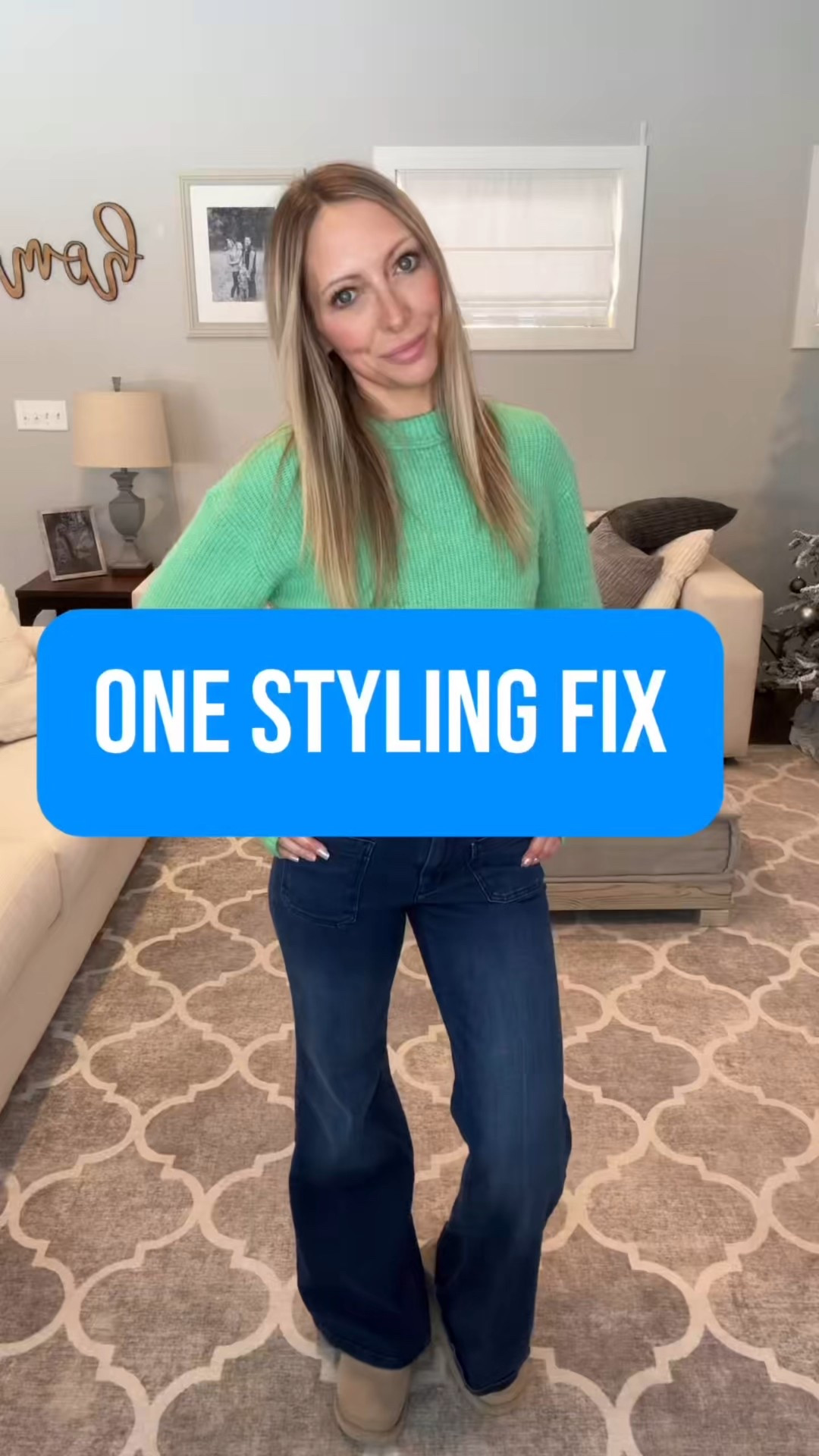 Easy Outfit Upgrade: Simple Proportion Fix

Here’s a clean, honest description that works even though the sweater is no longer available:

This outfit is a great example of how one small styling change can make basics look instantly more polished.

The sweater is from American Eagle (last season), but the real upgrade here is the proportions — defining the waist creates balance and makes the whole look feel intentional.

I linked similar sweaters, a classic leather belt, and my favorite everyday jeans so you can recreate this look with pieces you already own or easily find.

#LTKHoliday #LTKgrwm #LTKootd