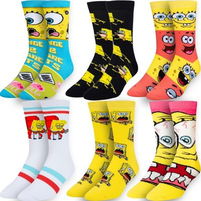 Odd Sox, Spongebob-6, Funny Novelty Socks, Large | Target