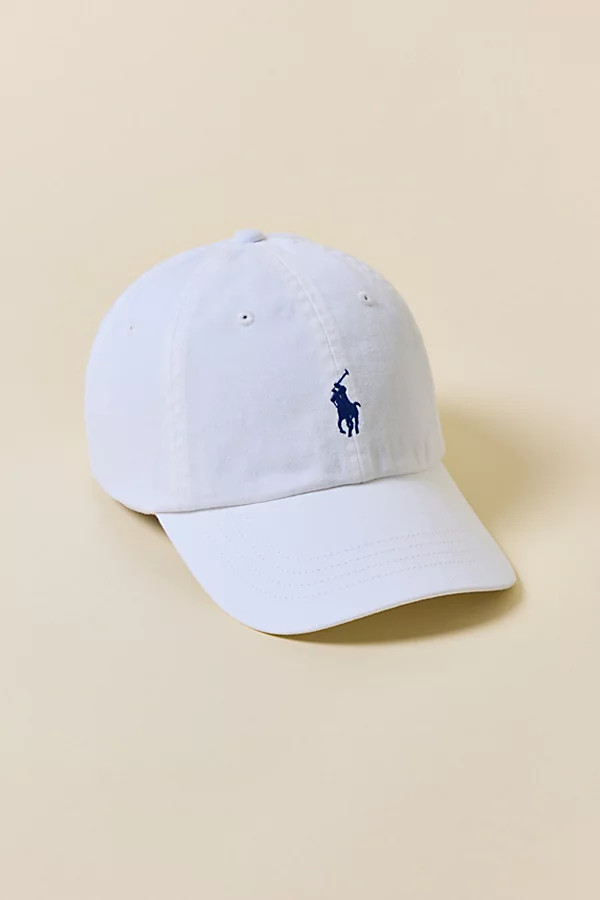Polo Ralph Lauren Sport Chino Baseball Hat in White, Men's at Urban Outfitters | Urban Outfitters (US and RoW)
