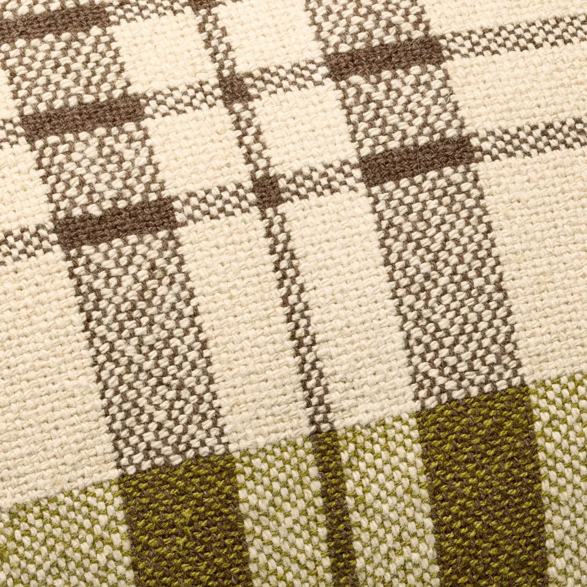 14"x20" Plaid Lumbar Toss Pillow Green - Hearth & Hand™ with Magnolia | Target