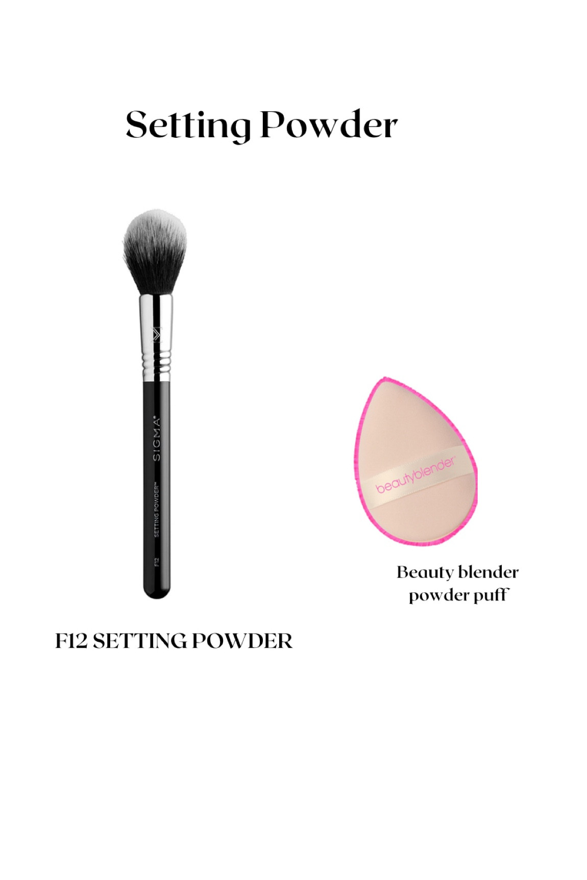 Setting Powder Brushes!

#LTKbeauty