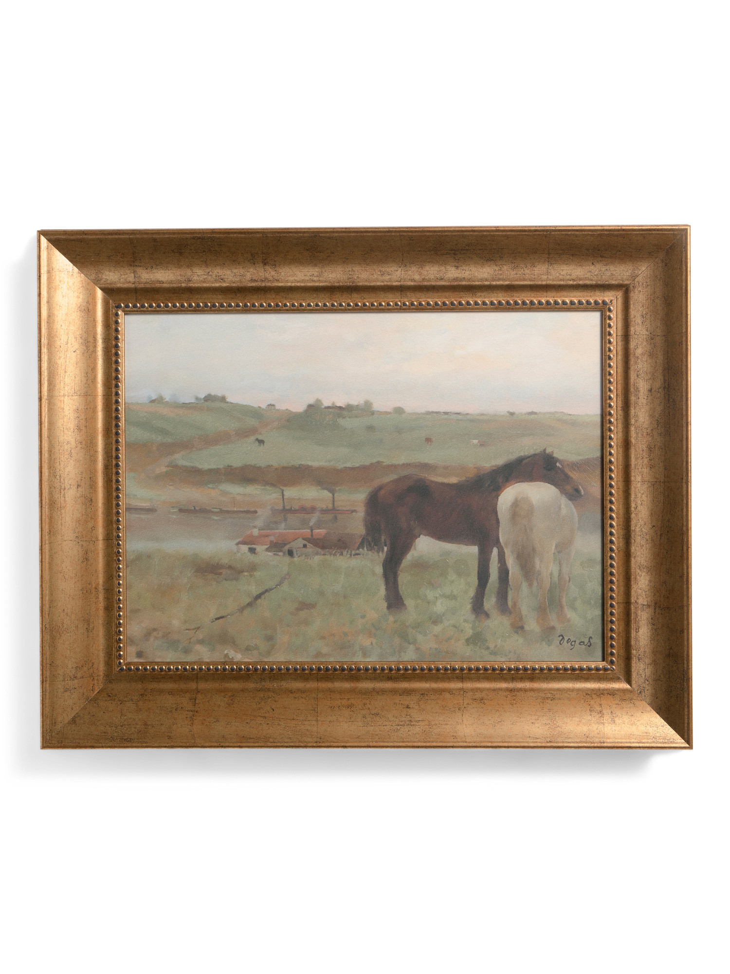 25x20 Meadow Horses Wall Art | TJ Maxx