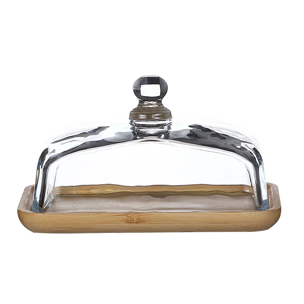 Brambly Cottage Wood Butter Dish | Wayfair UK