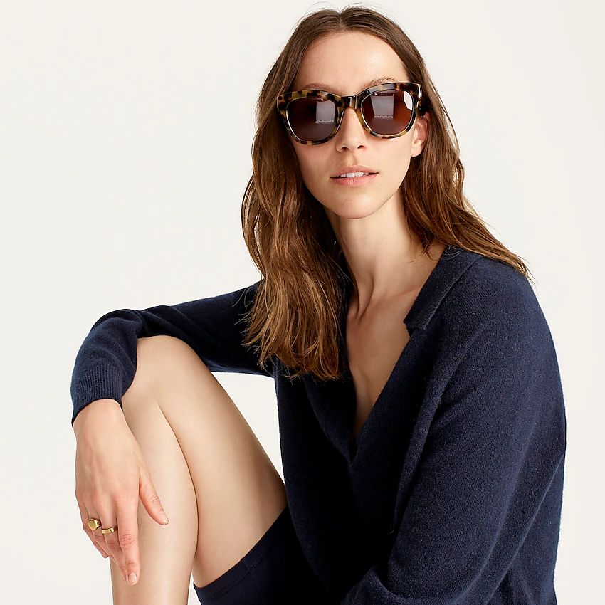 Cabana oversized sunglasses | J.Crew US