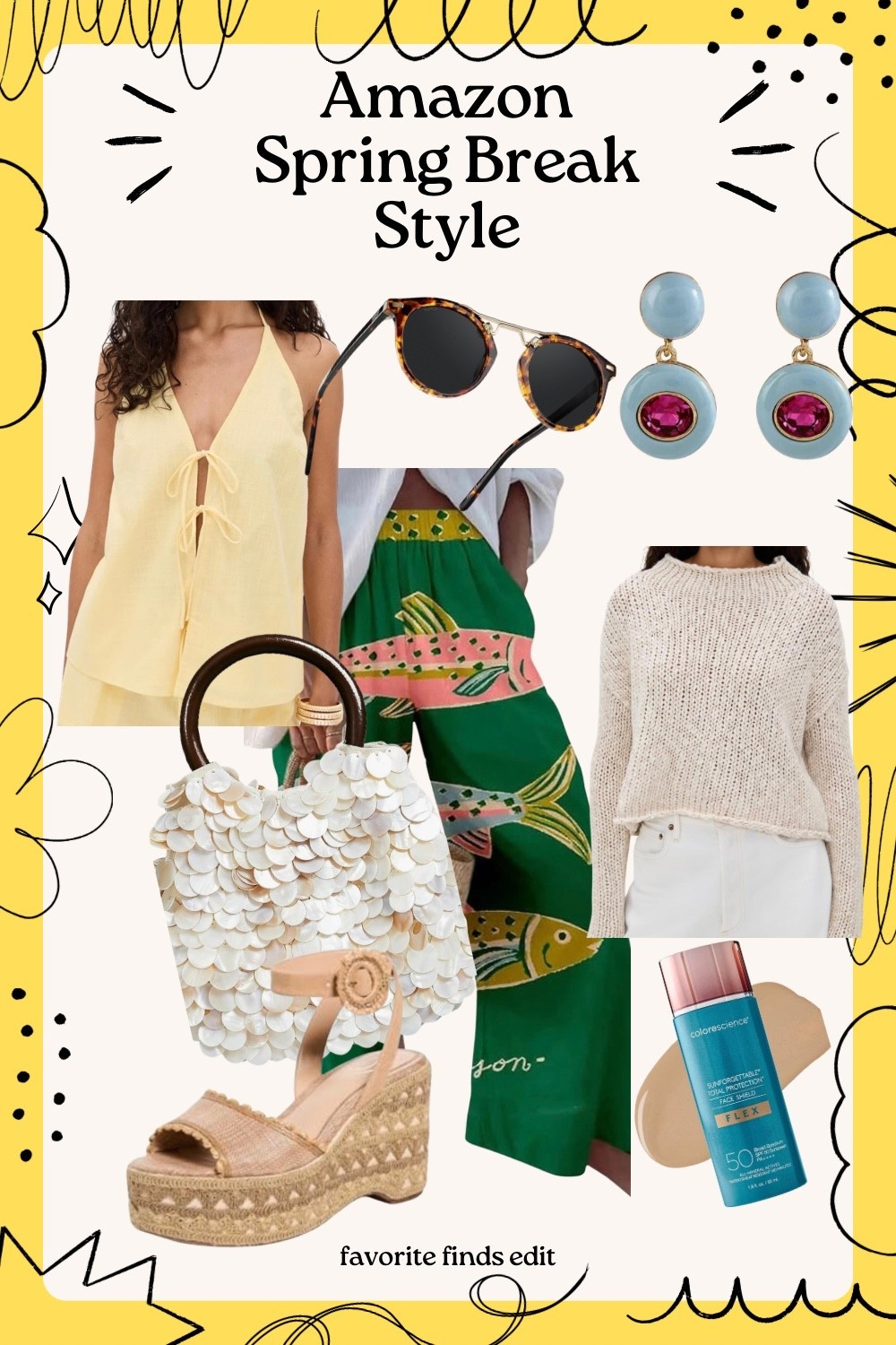 Spring break style, Amazon edition ☀️🌴
Easy resort-ready pieces that look elevated but won’t break the budget — from chic wedges and statement earrings to the cutest textured tote and SPF must-haves.

Everything linked in this edit for effortless packing.

#AmazonFinds
#SpringBreakStyle
#ResortWear
#VacationOutfits
#AmazonFashion
#BeachVacation
#ResortReady
#VacationPacking
#AffordableStyle

#LTKTravel #LTKmomlife #LTKSeasonal