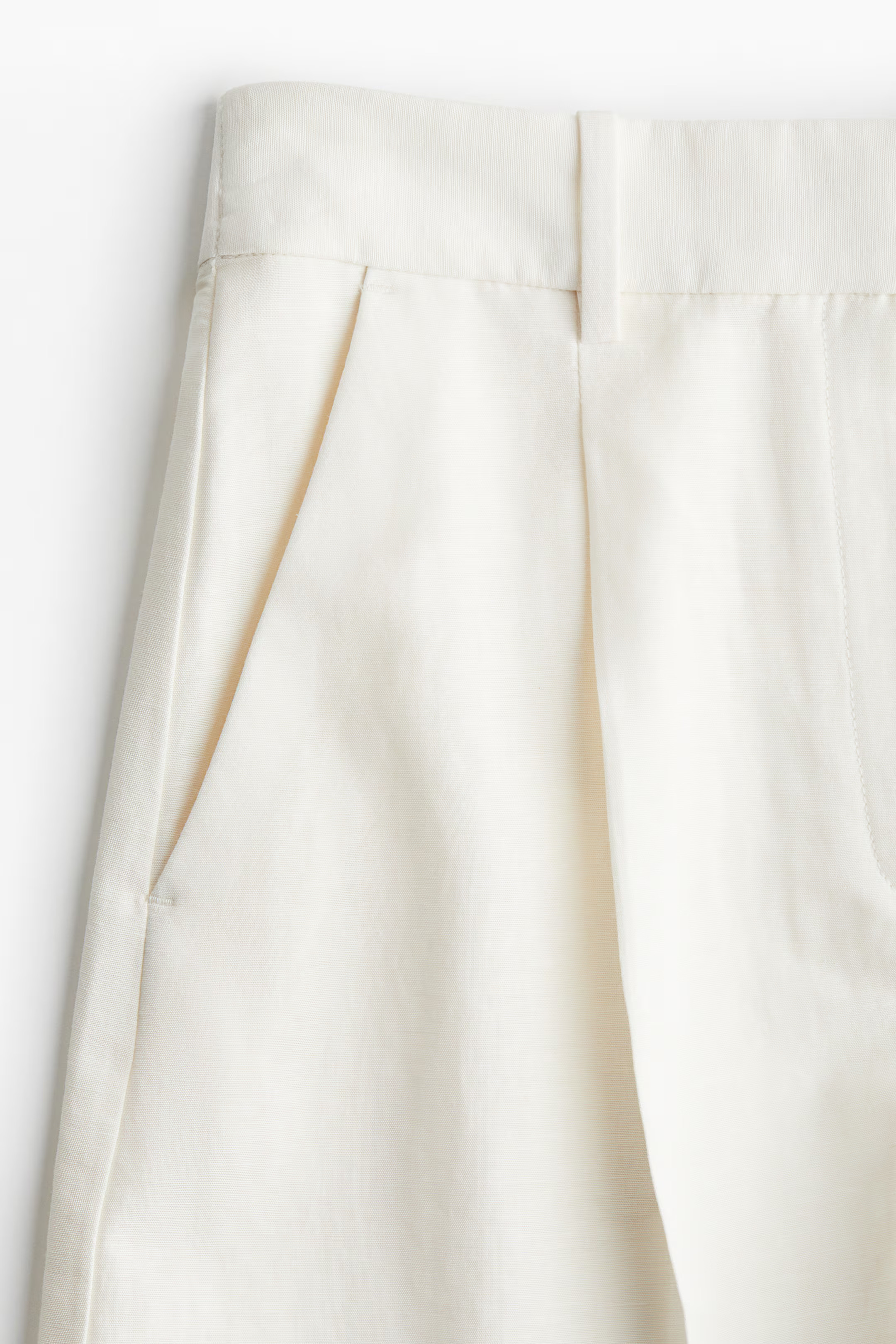 Linen-Blend Shorts | H&M (US + CA)