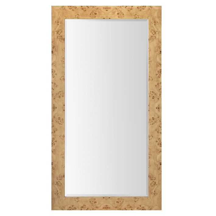 Burlwood Leaning Mirror | Williams-Sonoma